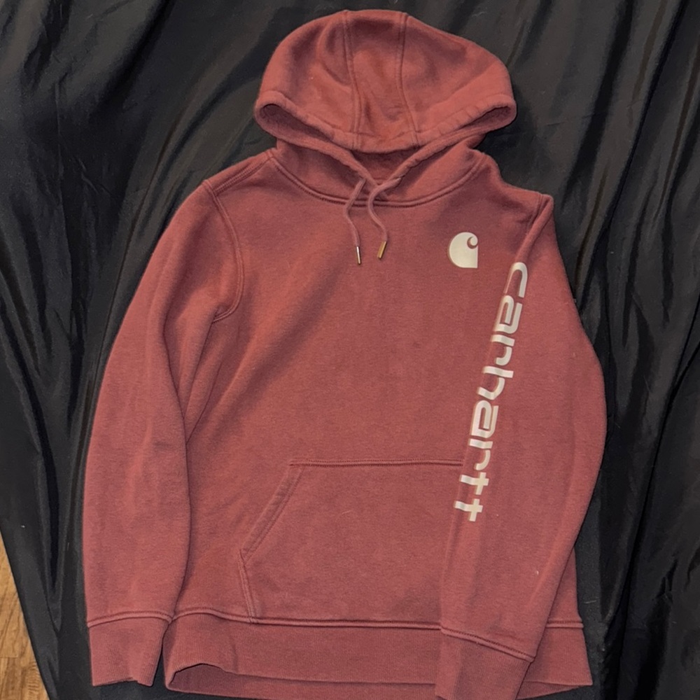 Carhartt Maroon Hoodie